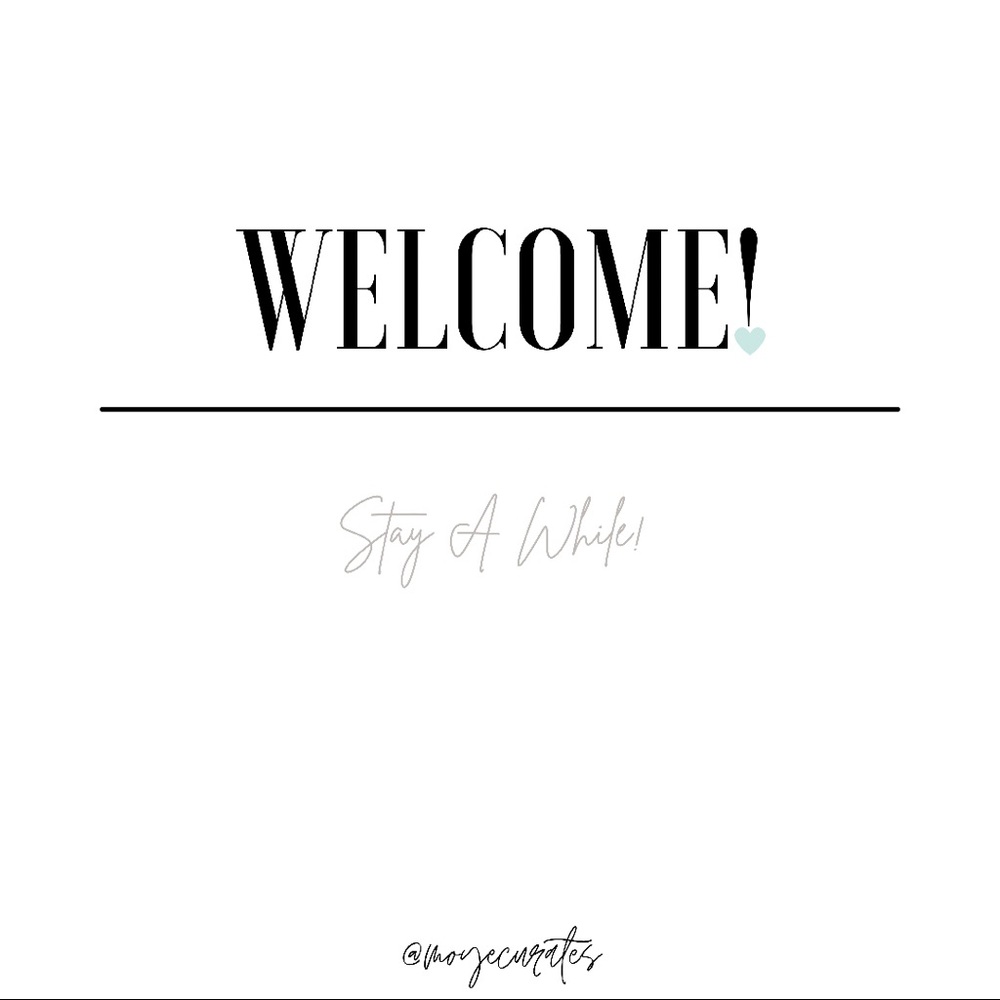 Welcome!